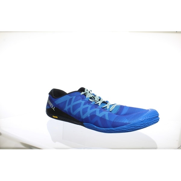 Men/'s Merrell Vapor Glove 3 Trail Running Shoe Directoire Blue Mesh