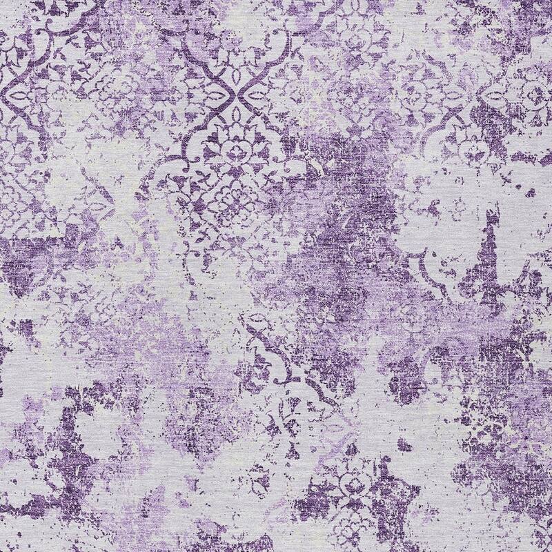 HomeRoots Floral Transitional Rectangle Outdoor Rug