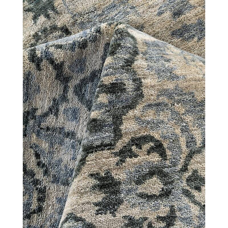Ikat One-of-a-Kind Hand-Knotted Area Rug, Beige - 8' 3" x 10' 0"