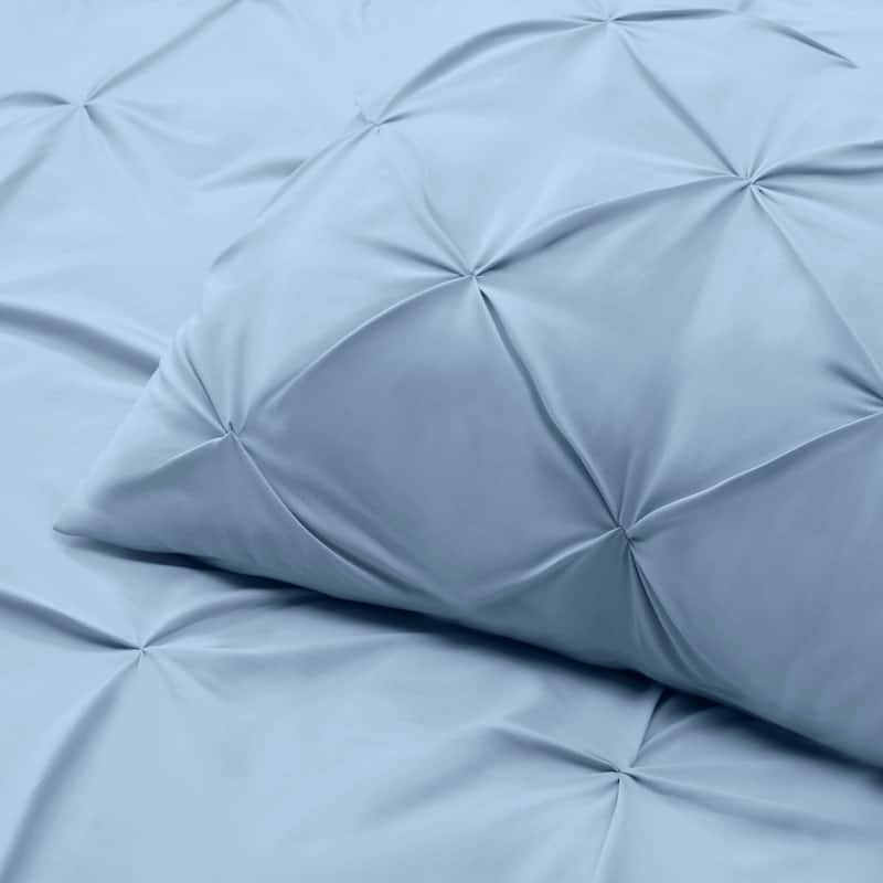 Nestl Pinch Pleat Down Alternative Ultra Soft Comforter Set