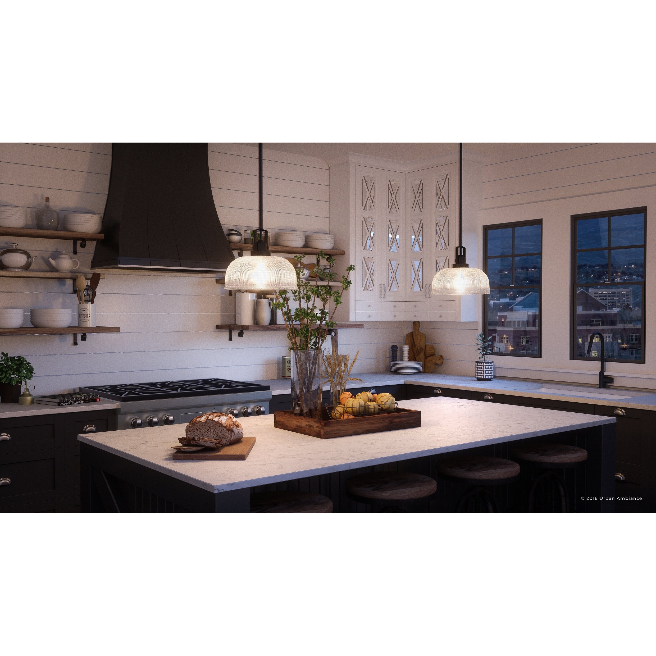Shop Luxury Industrial Chic Pendant Light 9 H X 10 5 W With