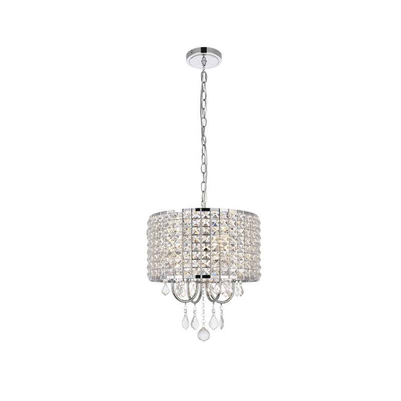 Elizabeth 14 inch Pendant - N/A - Chrome
