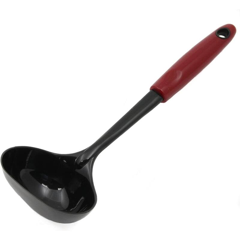 Chef Craft 12-Inch Select Nylon Soup Ladle - Red
