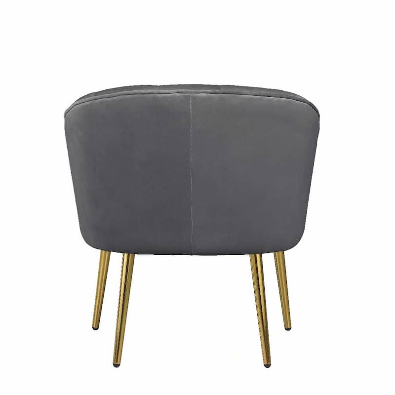 Morden Fort Velvet Accent Chair Slipper Chair