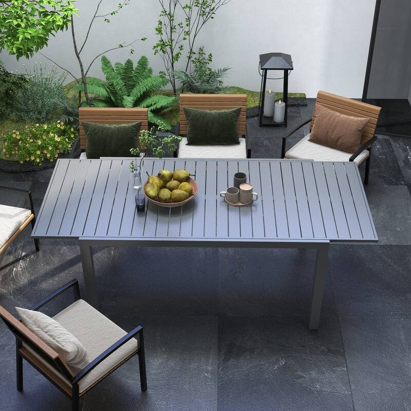 Outsunny Expandable Patio Table