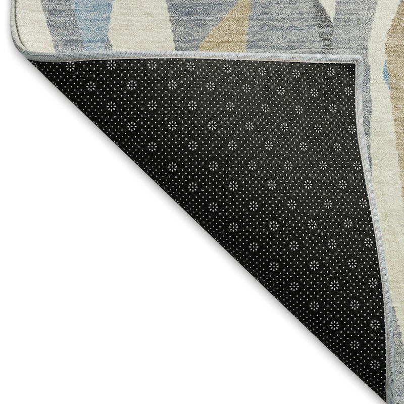 Machine Washable Indoor/ Outdoor Contemporary Dylan Chantille Rug