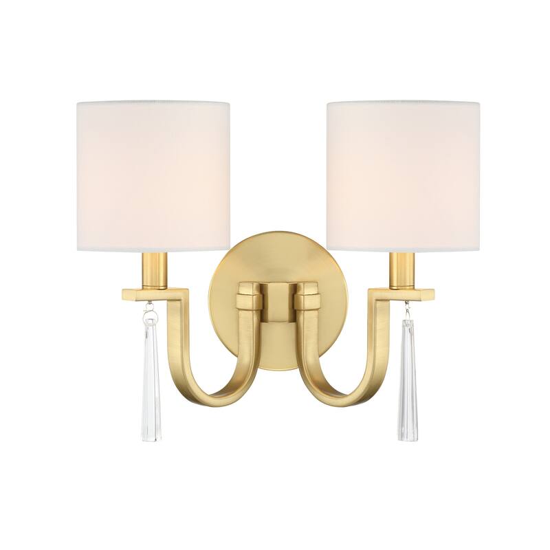 Craftmade 58262 Fortuna 2 Light 11" Tall Wall Sconce