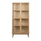 preview thumbnail 2 of 0, Rye Studio Modern Glass Panel Cabinet, Natural Oak