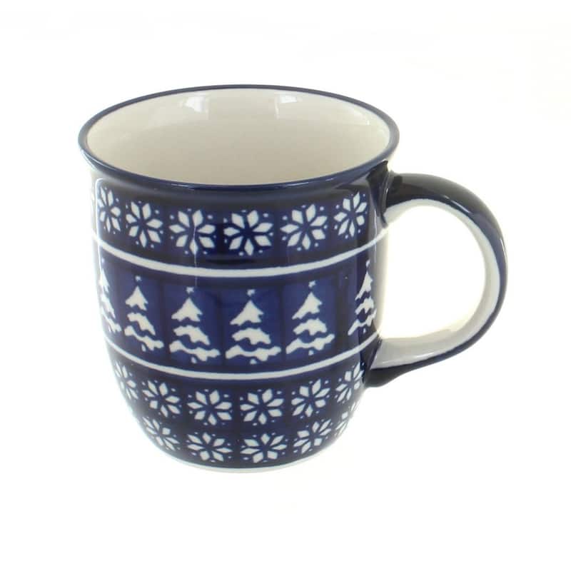 Blue Rose Polish Pottery Zaklady Mug - Winter Nights