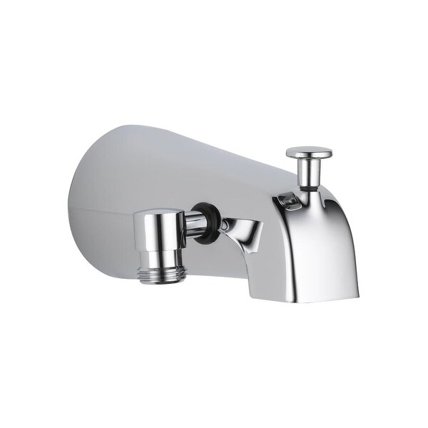 Delta U1072 Pk 5 1 4 Diverter Wall Mounted Tub Spout With Hand Shower Connection Chrome