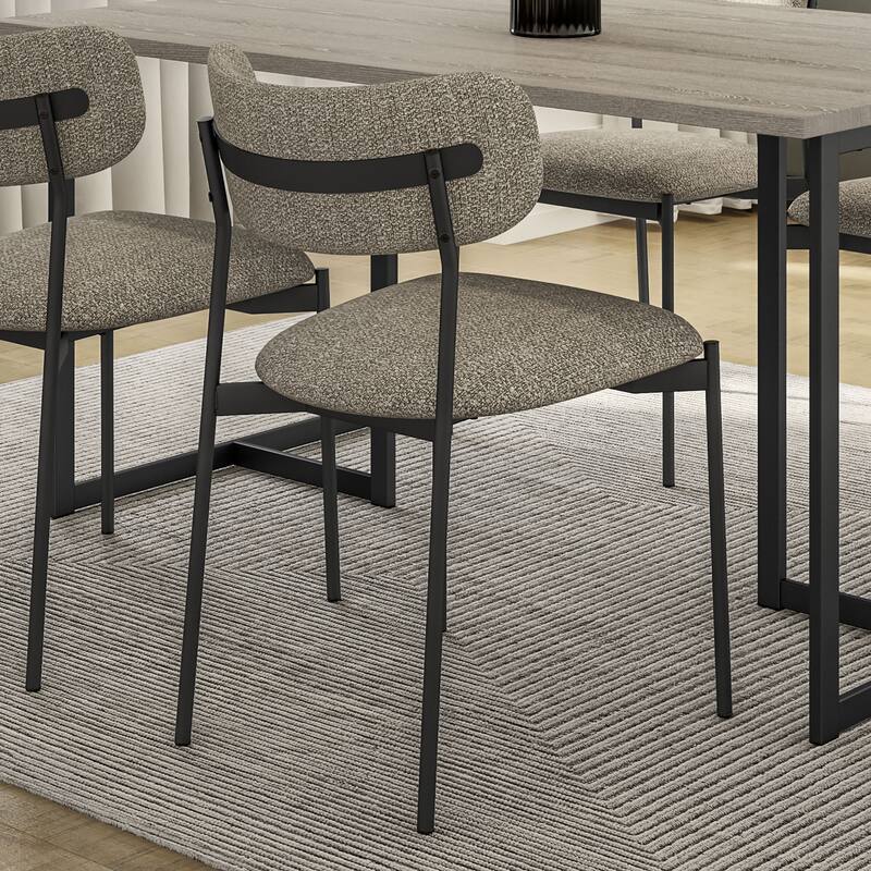 Amisco Mindy Table and Yasmina Chairs 5-Pieces Dining Set