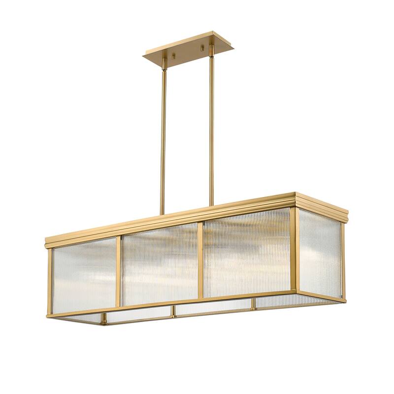 Z-Lite 7504-42L Carnaby 10 Light 43" Wide Linear Chandelier