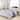 WHOLINENS Stone Washed Linen Duvet Cover Set Bow Tie Closure