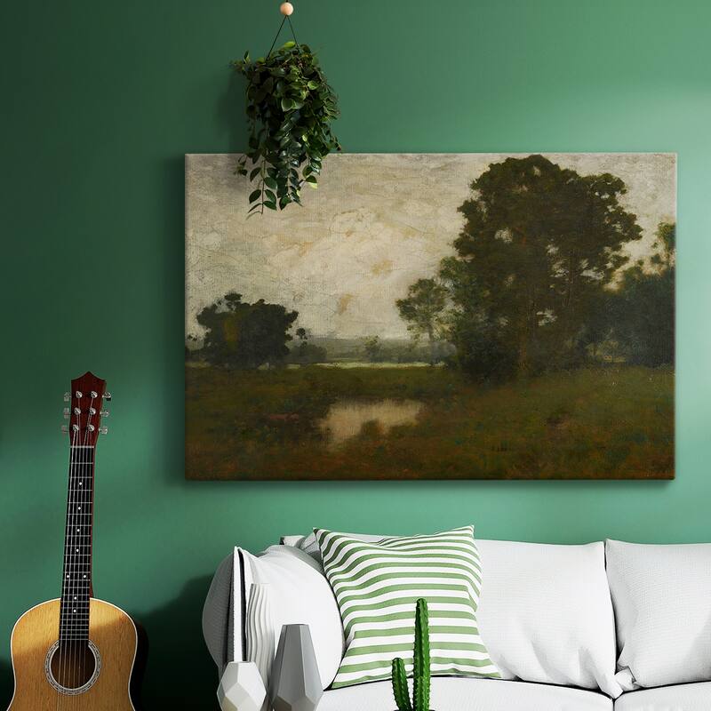 Vintage Landscape -MIV -Gallery Wrapped Canvas