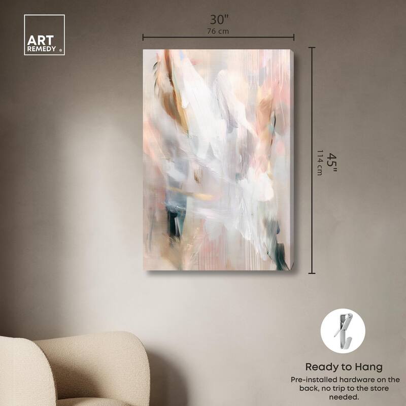 Drifting Colors I Canvas by Art Remedy, Gallery Wrapped