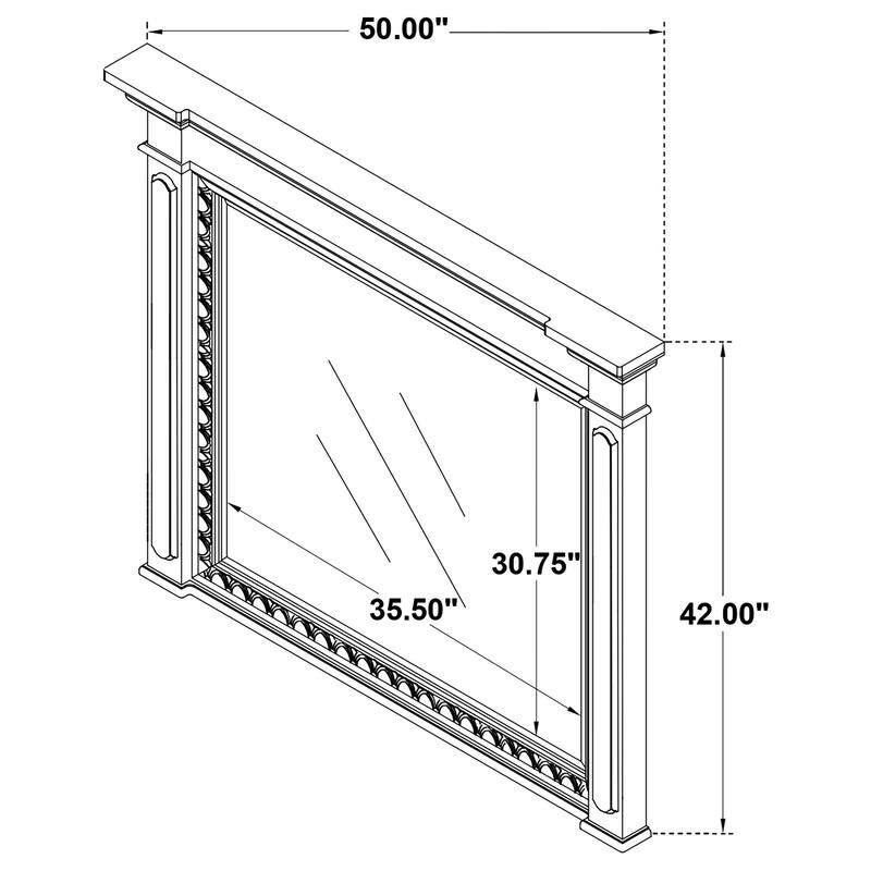 McKinney Bedroom Set Vintage White