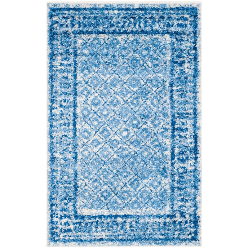 SAFAVIEH Adirondack Cass Distressed Rug - 2'6" x 4' - Silver/Blue