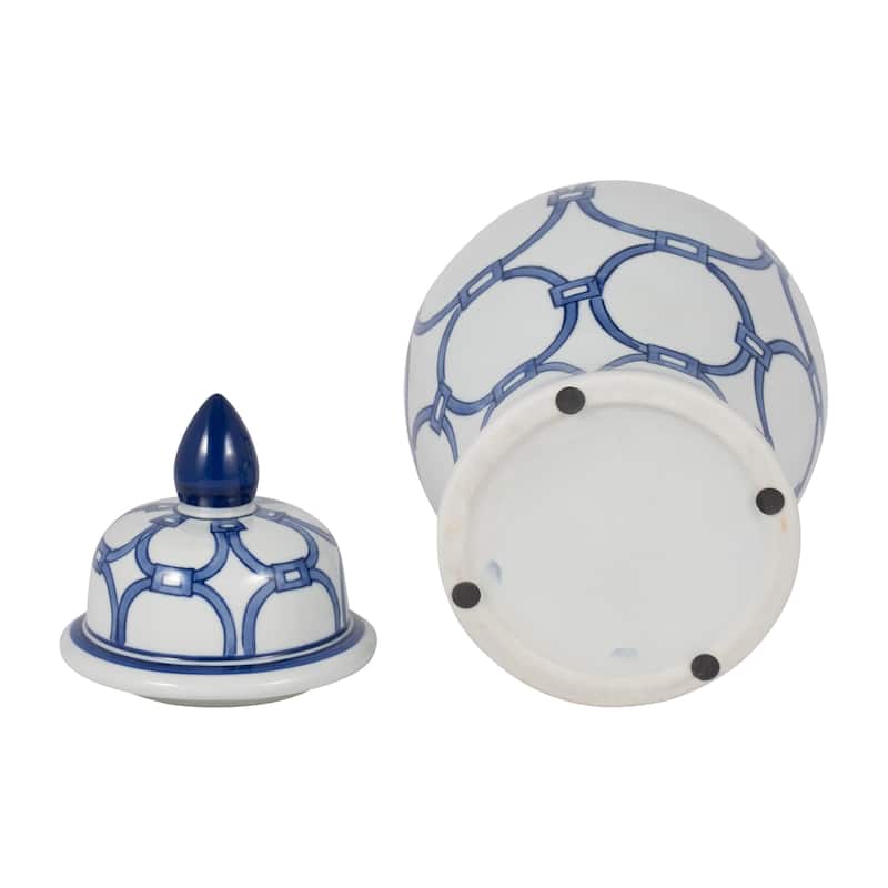 Sagebrook Home Temple Ceramic Jar