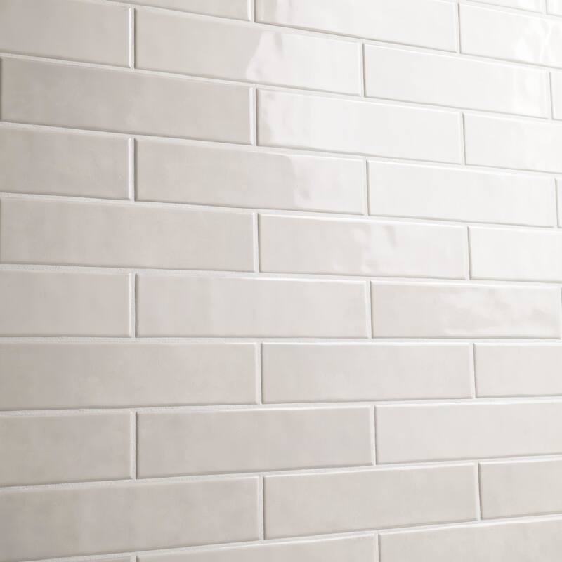 Ackland AKNPTHOK3X12G-CA Hoku - 3" x 12" Ceramic Rectangle Wall Tile -