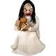 preview thumbnail 12 of 12, Haunted Hill Farm Lunging Lily the Demonic Zombie Girl by Tekky, Premium Talking Halloween Animatronic, Plug-In or Battery