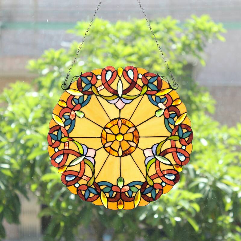 Victorian Design Window Panel/ Suncatcher