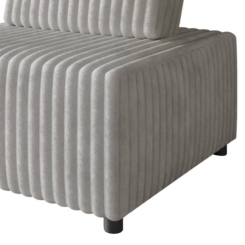 CraftPorch Luxurious Velvet Upholstered 2 Pieces Chair