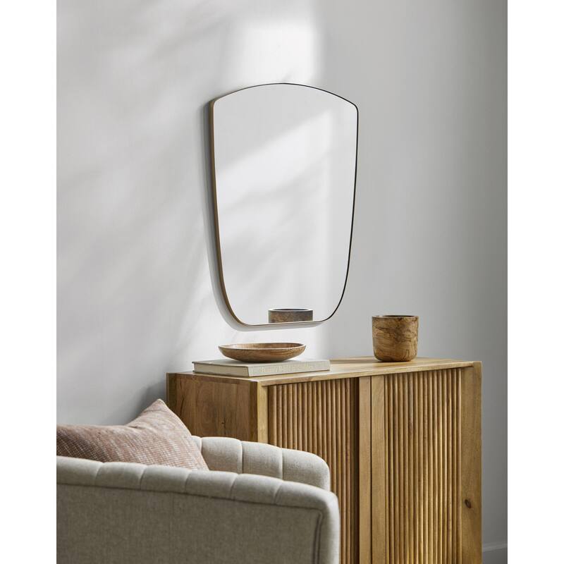 Livabliss Ajanta Modern & Contemporary Mirror - Gold