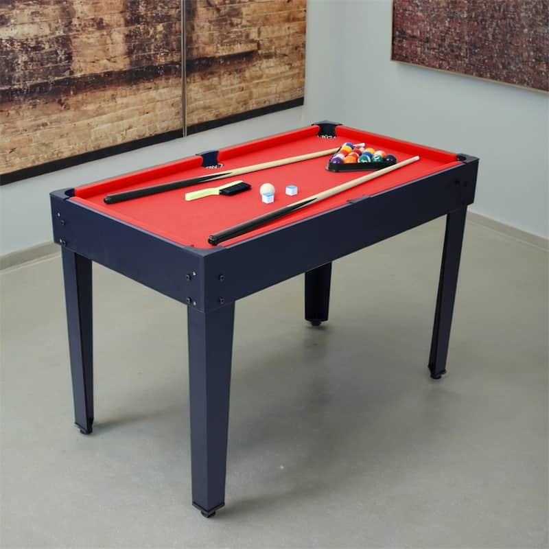 5-in-1 Multi-Game Table Billiards,Push Hockey,Foosball,Ping Pong Etc.