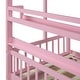 preview thumbnail 31 of 31, Twin Size Wooden House Bed Kids Bed with 2 Drawers and Storage Shelf