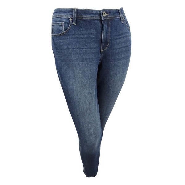 plus size skinny ankle jeans