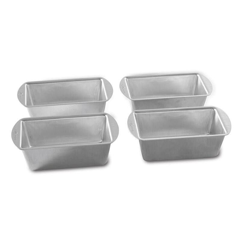 Nordic Ware Natural Aluminum Commercial Mini Loaf Pans