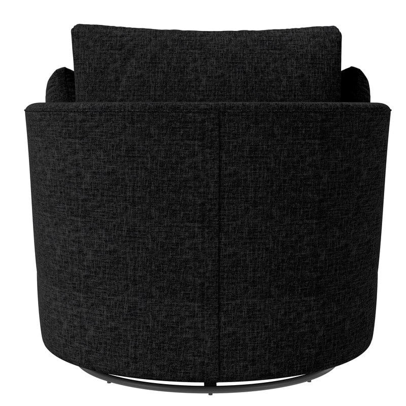 Swivel 34.7" Wide Comfortable Chenille Accent Chair (Set of 4)