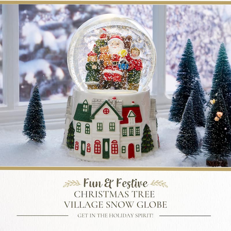 Spode Christmas Village Snow Globe