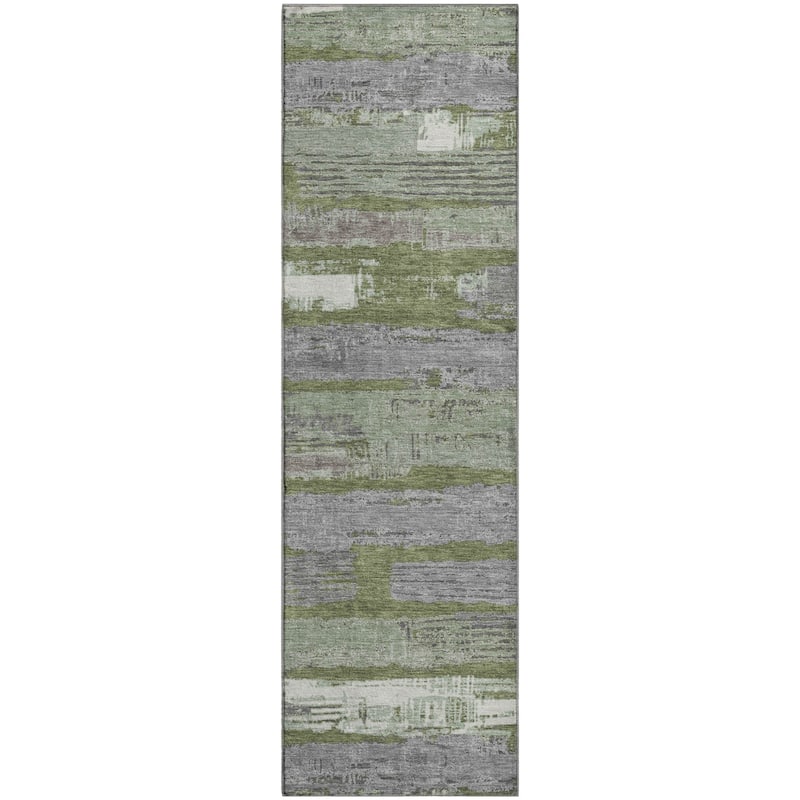 Premium Washable Super Soft Abstract Stripes Mayfield Rug
