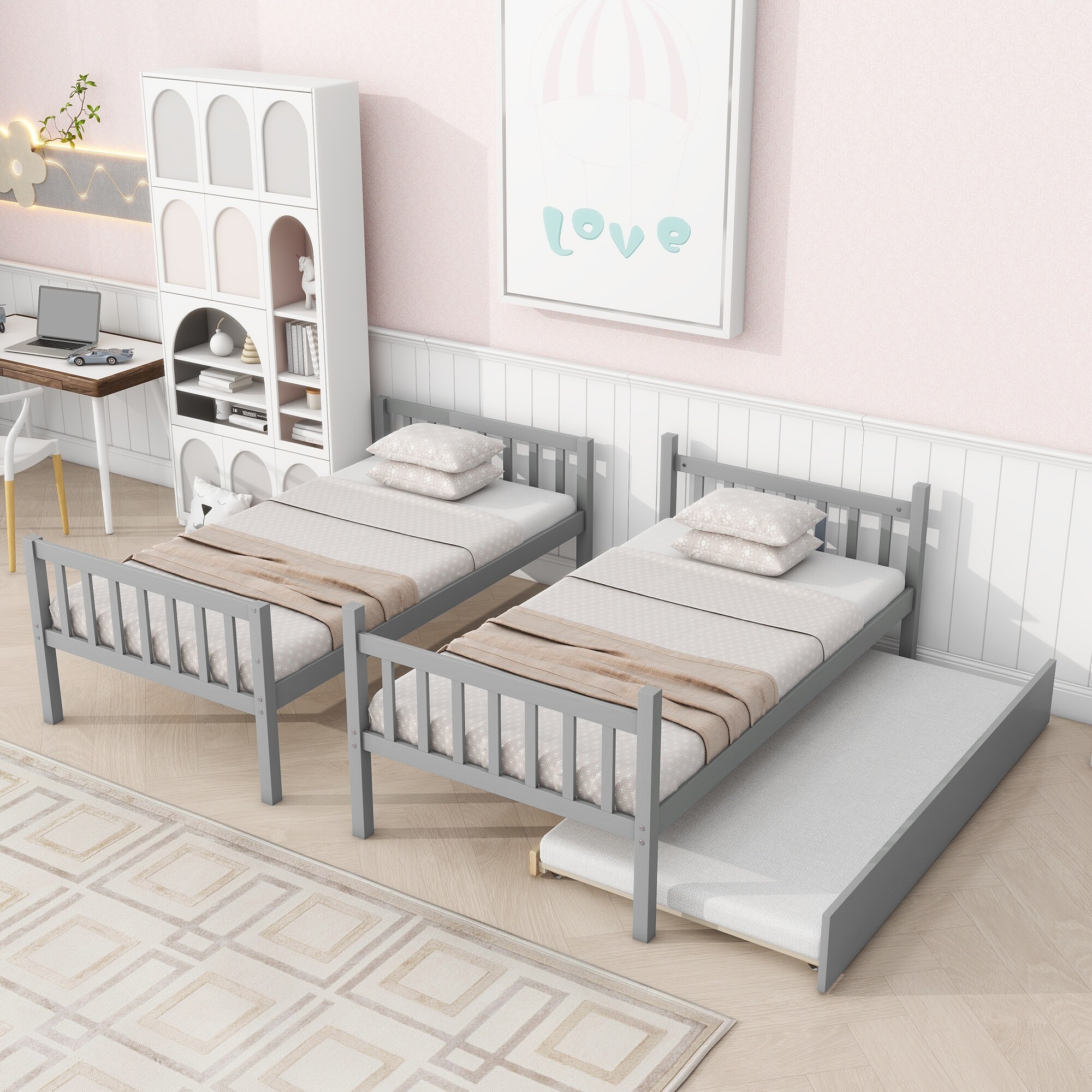 家具 Convertible twin/double beds Amazon.com: Merax Twin Size Upholstered Velvet Daybed with Pop Up