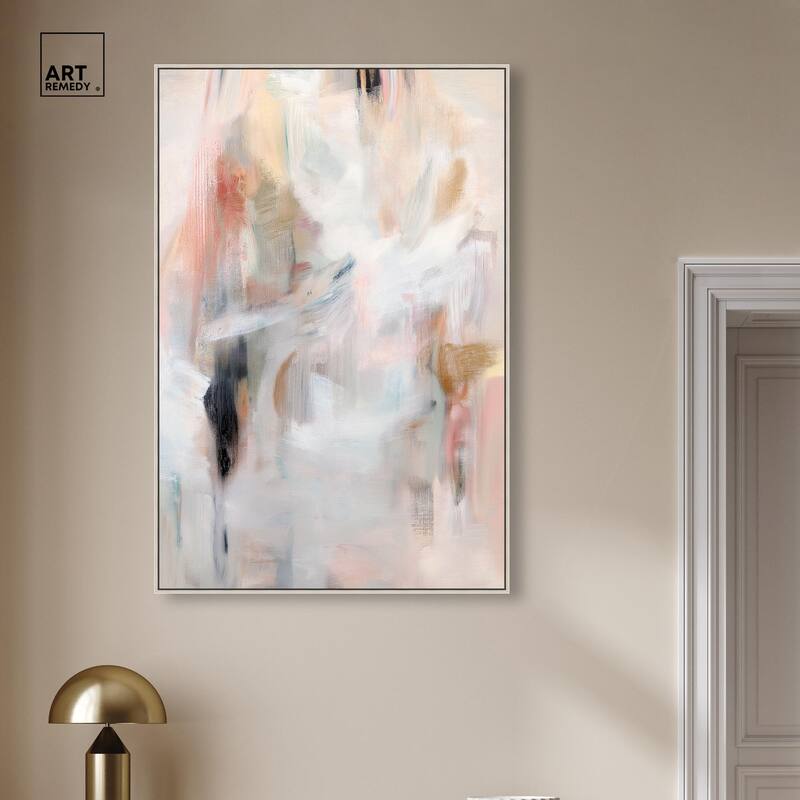 Drifting Colors II Canvas by Art Remedy
