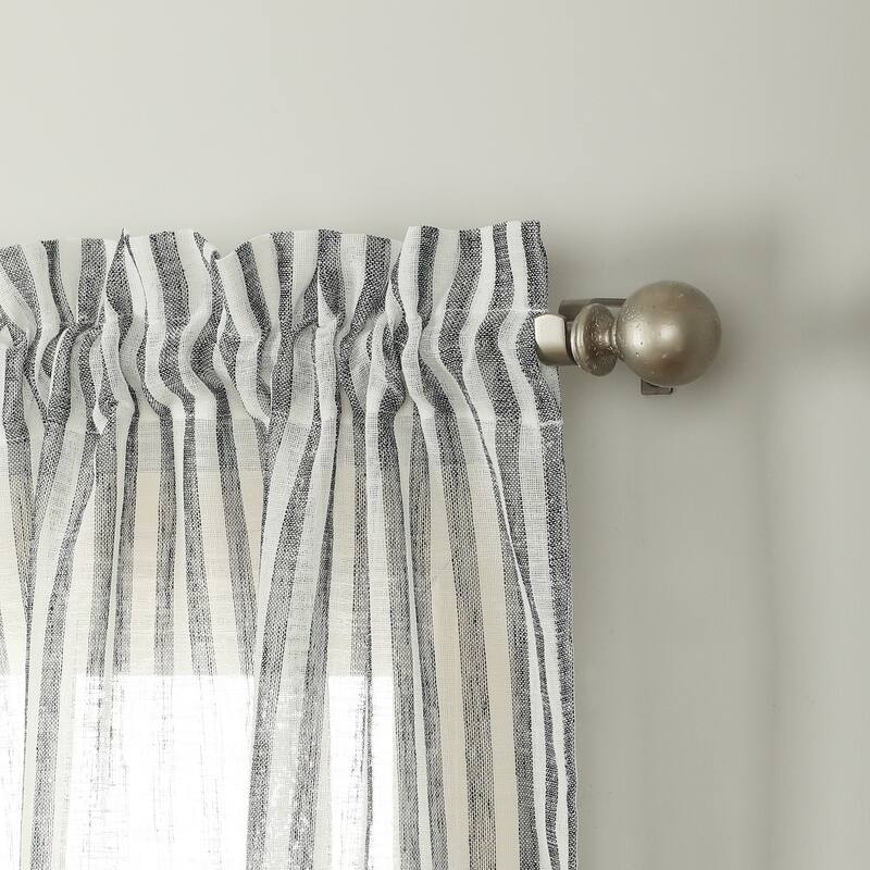 Nanshing Turner Rod Pocket Kitchen Curtain Valance & Tiers Set