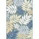 preview thumbnail 5 of 12, Livabliss Lakeside Coastal Floral Outdoor Area Rug