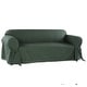 preview thumbnail 9 of 7, Classic Slipcovers Machine-Washable Cotton Duck Sofa Slipcover Hunter Green