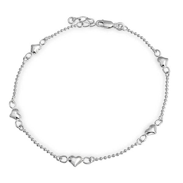 10inch Stainless Steel Anklets T and CO Chain Ankle Bracelet Fashion Jewelry
