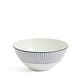 preview thumbnail 1 of 5, Wedgwood Gio Blue Cereal Bowl 6.2in, Pinstripe White