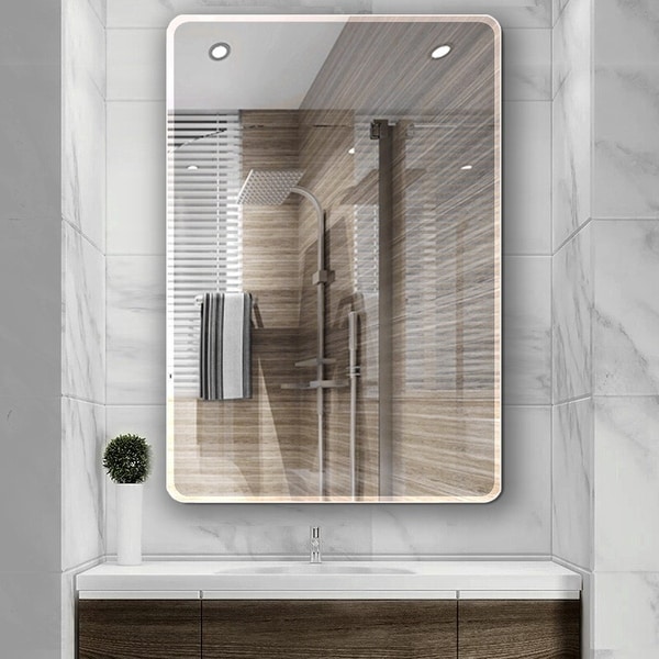 Rectangle Frameless Wall Mount Bathroom Vanity Mirror On Sale