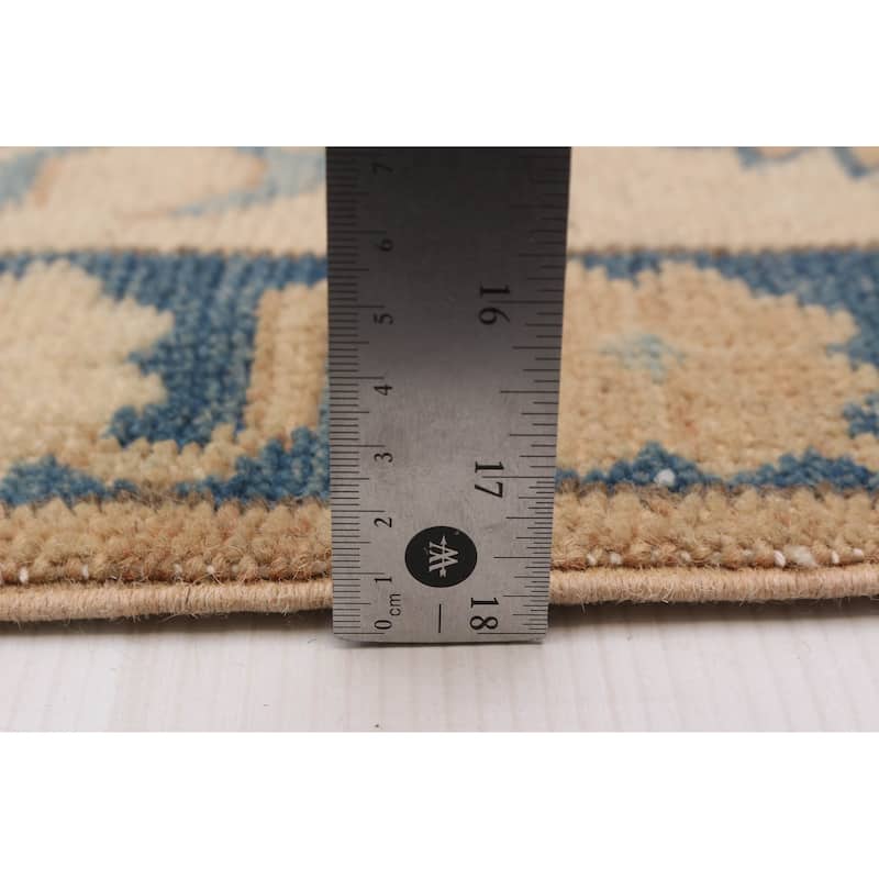 ECARPETGALLERY Hand-knotted Finest Ghazni Tan Wool Rug - 8'5 x 12'8