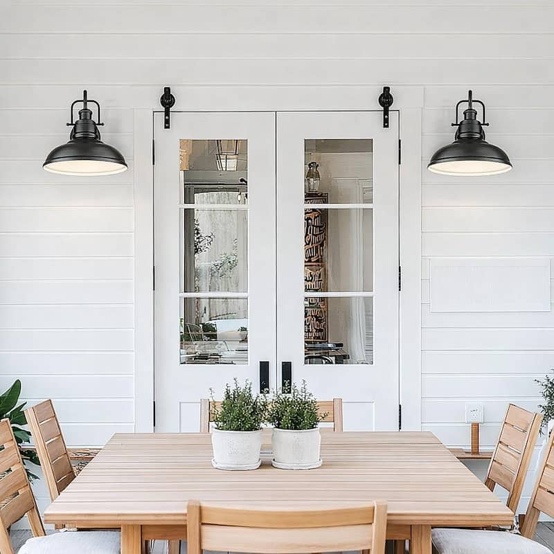 Exterior Outdoor Wall Sconce Farmhouse Barn Light