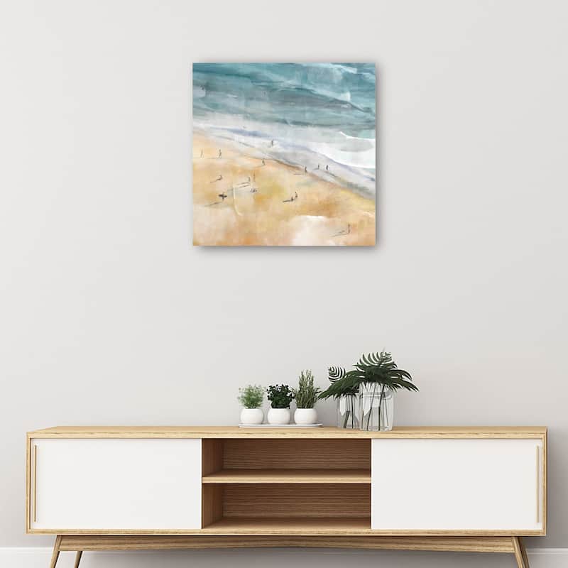 La Plage By Studio Arts Canvas Art Print