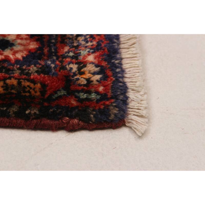 Anadol Black, Red Rug 4'2" x 8'3" - 4'2 x 8'3
