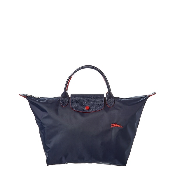 longchamp le pliage medium short handle
