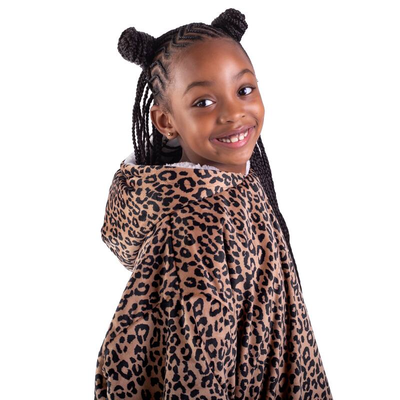 Bare Homey B-Cozy Oversized Sherpa Wearable Blanket