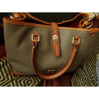 pebble grain perry satchel