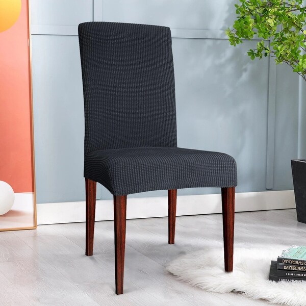 grey dining chair slipcovers